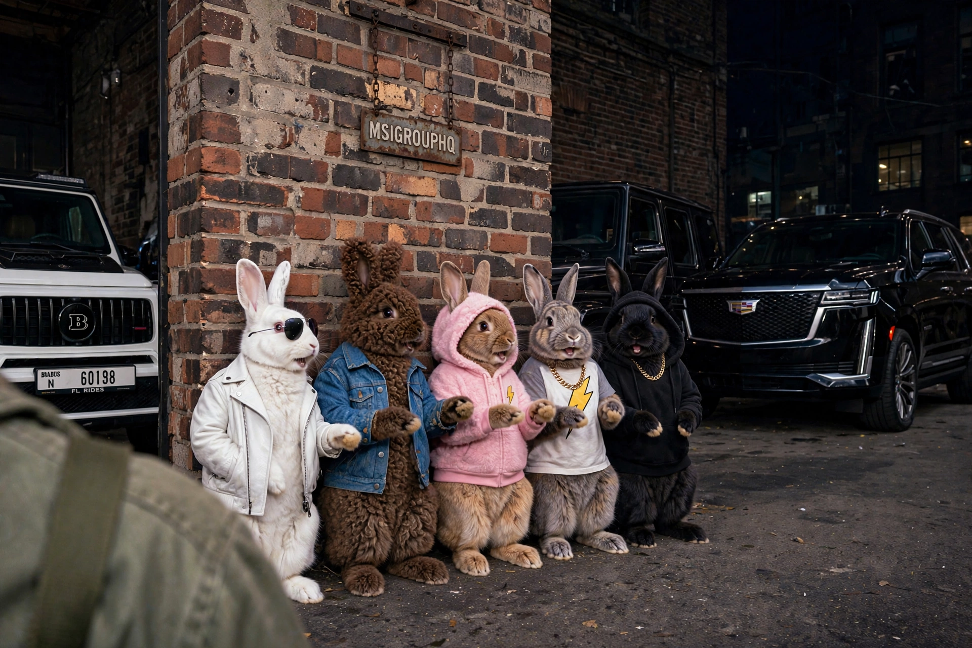 Retro Restored Klout Bunnies Lineup